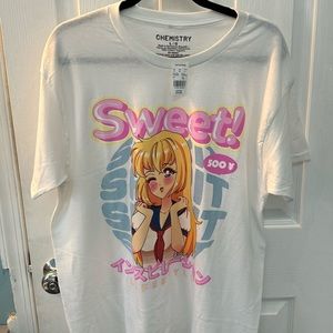 Sailor Moon Sweet SS Boyfriend Tee shirt NWT size large